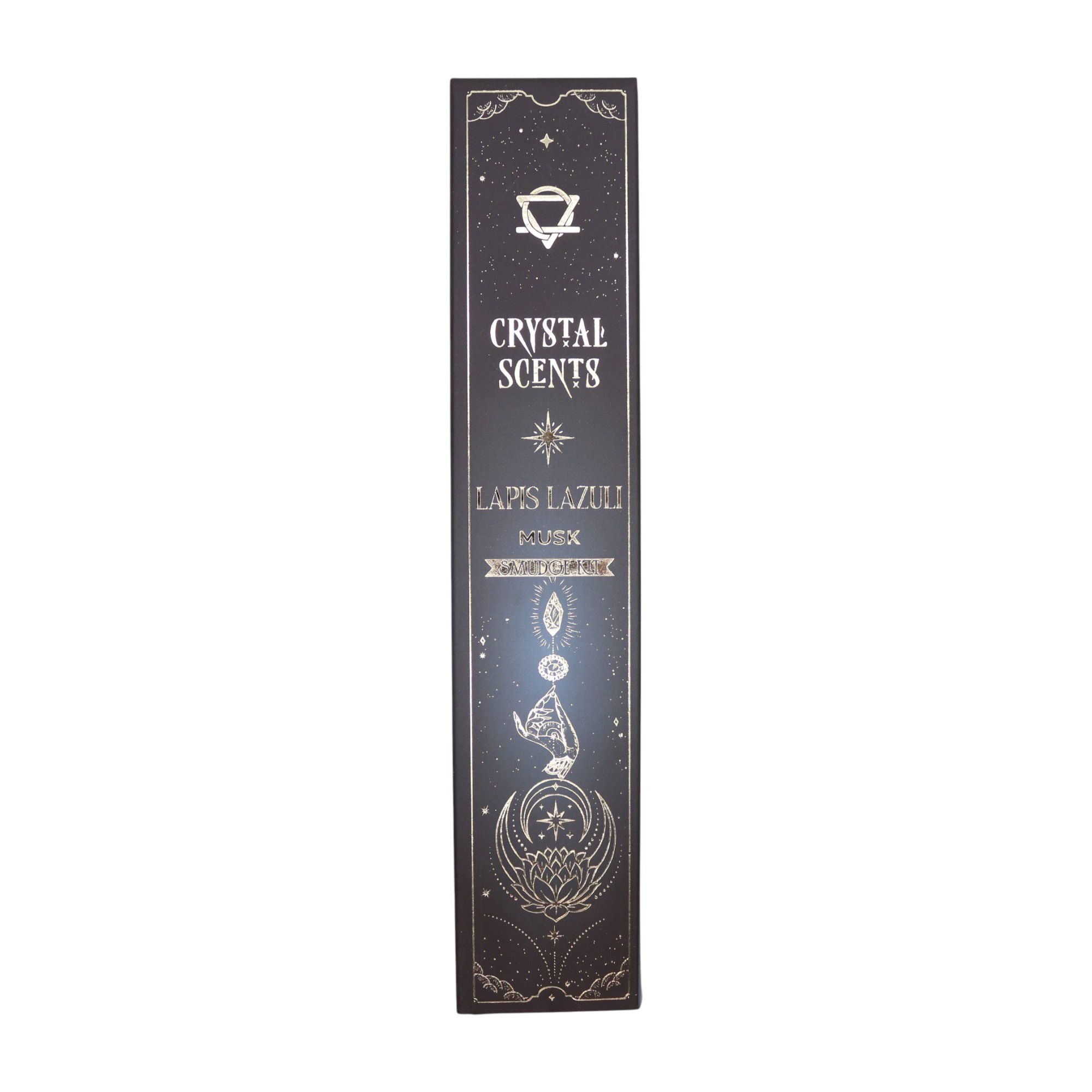 Lapis Crystal Scents Smudge Incense - Musk